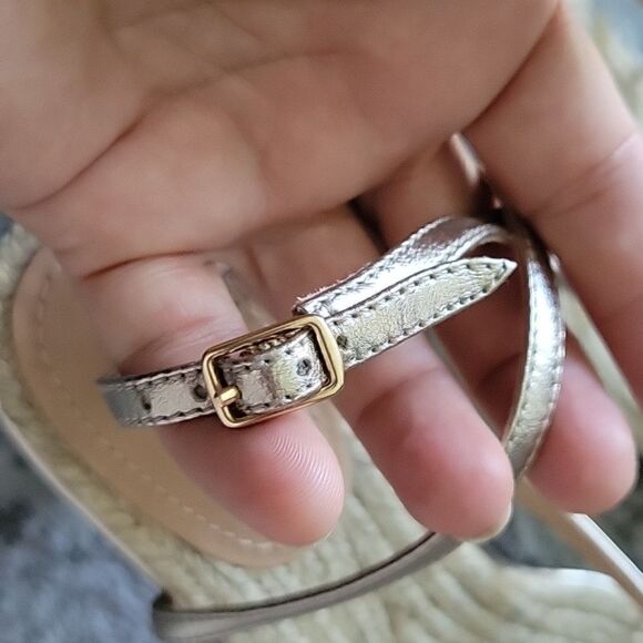 Coach metallic sandals heels - Picture 3 of 7